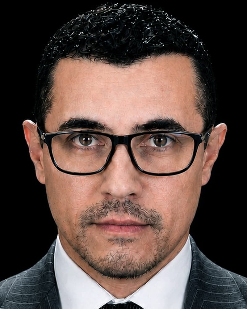Retrato de Andrés Espinoza, ponente del foro.
